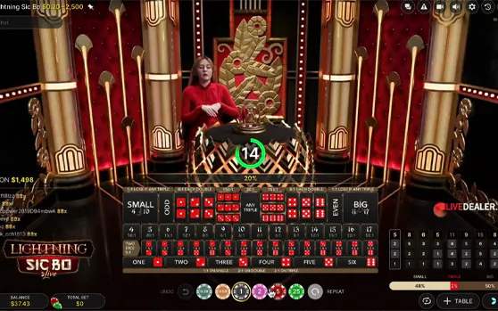Game show and dice games sample